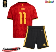 Belgia Jeremy Doku #11 Koszulka Podstawowa dzieci MŚ 2026 Krótki Rękaw (+ krótkie spodenki)